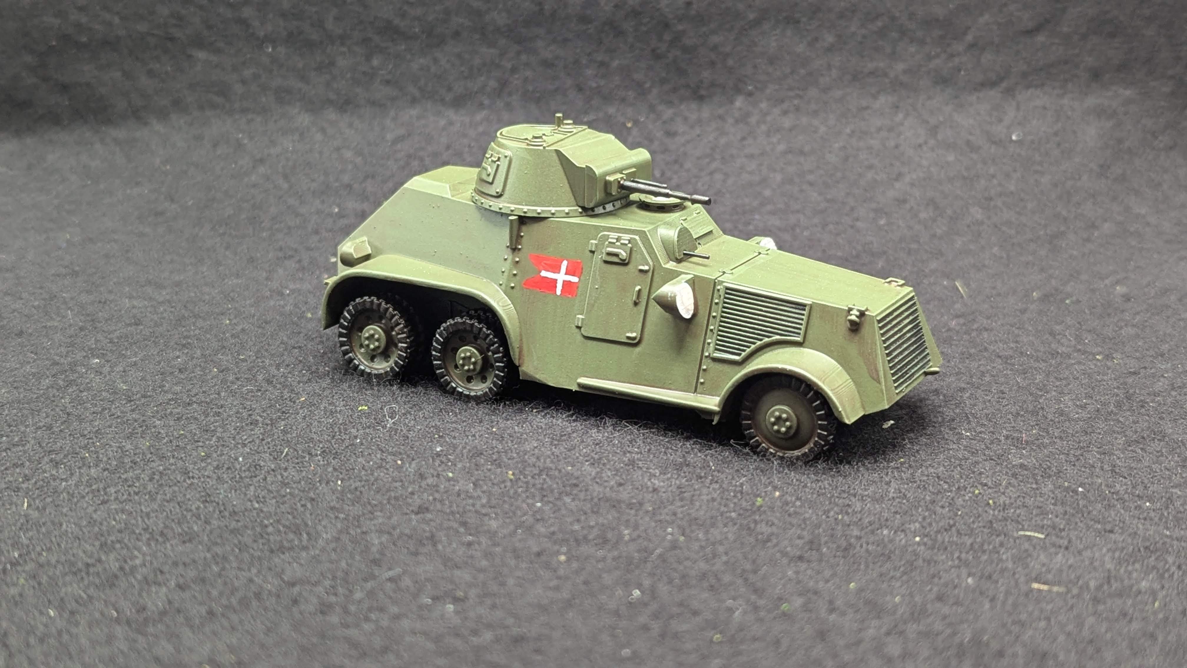 Landsverk L-180 (Pansarbil m/41) (Sweden, WW2)